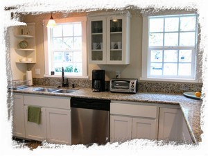 Lots of Light in Remodeled Kitchen with Everything You Need to Prepare Meals