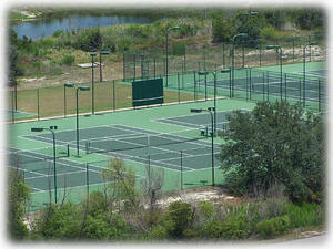 6 Lighted Tennis Courts