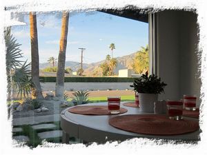 Nook & dining areas have floor to ceiing windows for amazing views of mountains